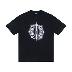 Trapstar Black TRAPSTAR Badge Print T Shirt